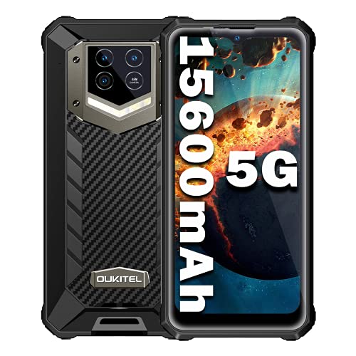 Amazon | 5g スマホ OUKITEL WP15 simフリー スマホ 本体 防水防塵耐